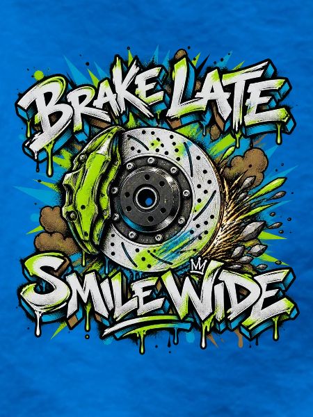 Bremse Zu Spät Graffiti Disk