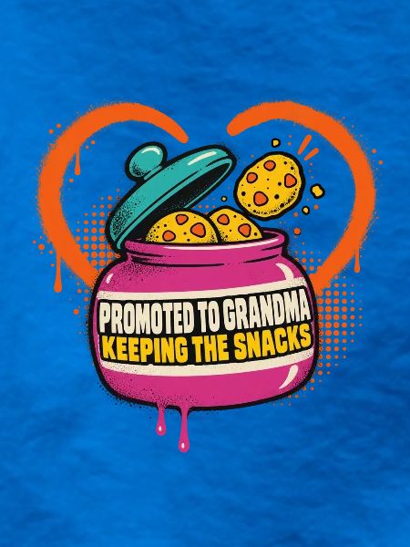 Oma-Status: Snacks bewachen