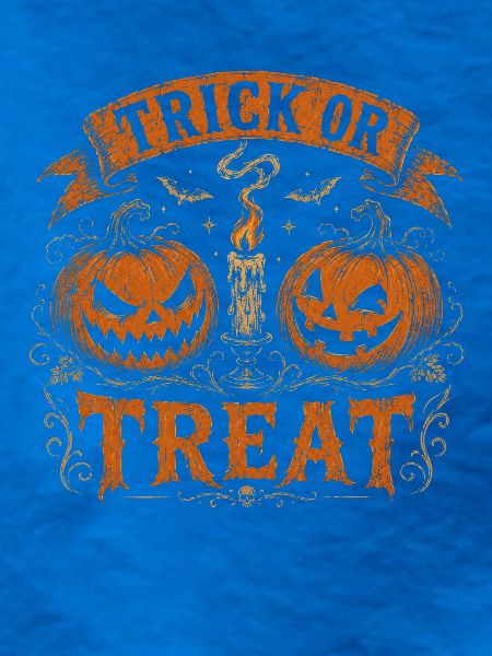 Süßes-oder-Saures-Kürbiswappen Halloween
