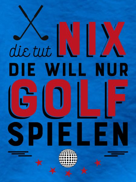 Golf spielen