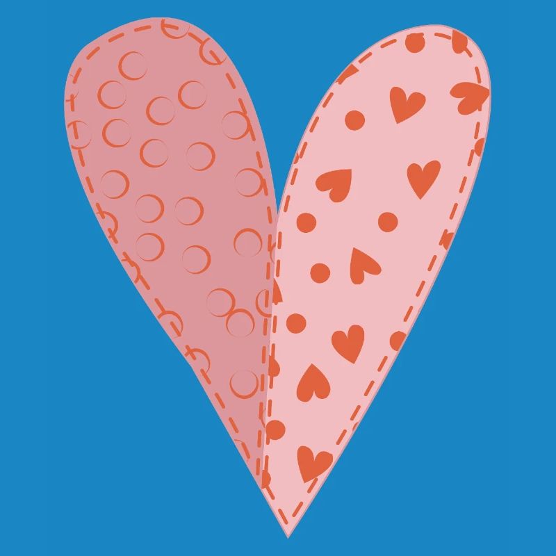 Patchwork Herz Nr. 9