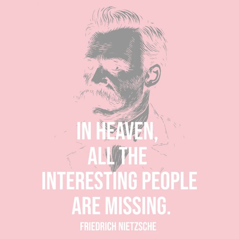 Citation de Nietzsche : Le paradis manquant :