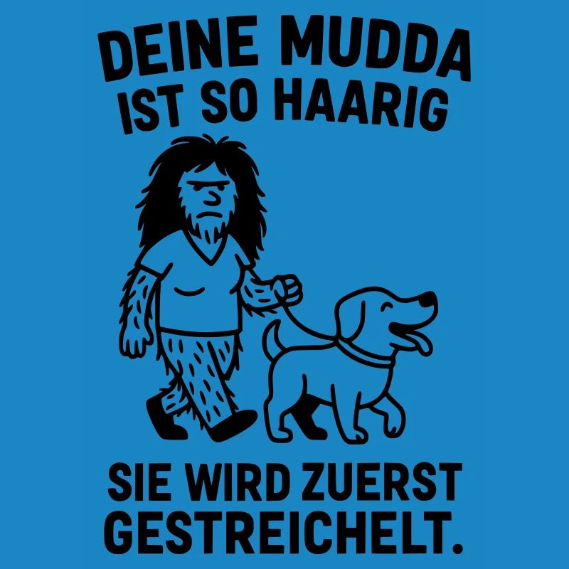 deine mutter haarig witz