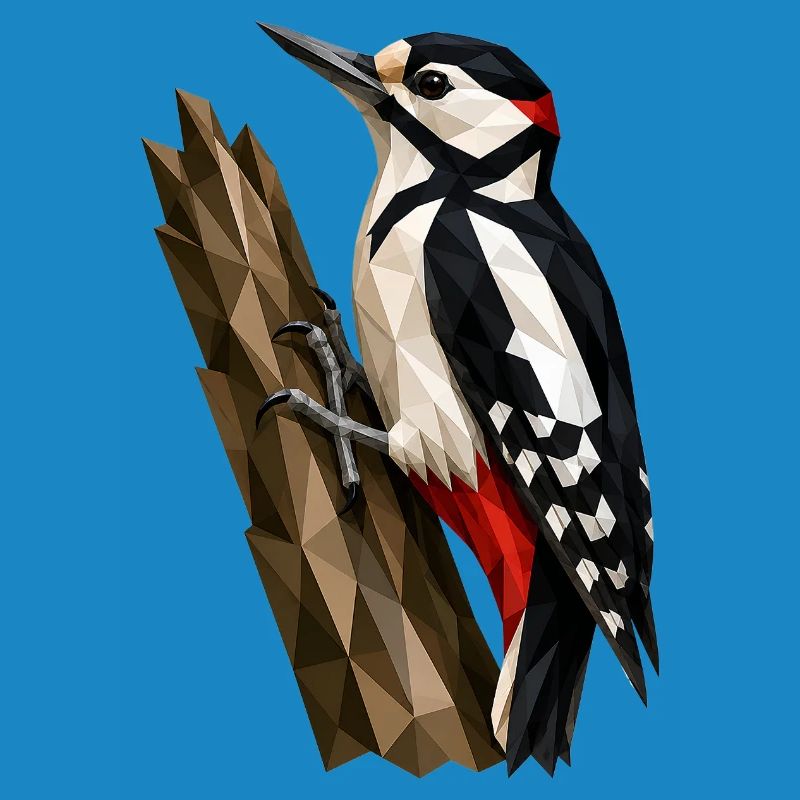 Polygonaler Waldspecht
