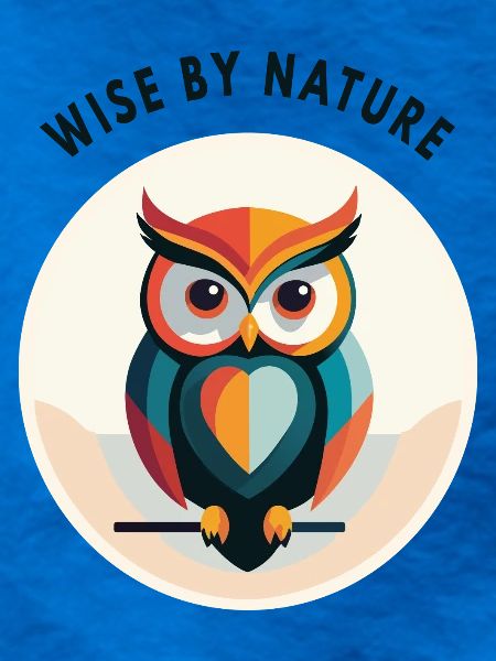 Wise by Nature – Moderne Eule