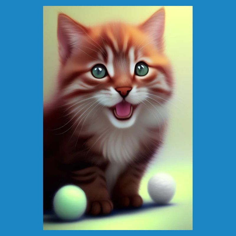 Petit bébé chat mignon