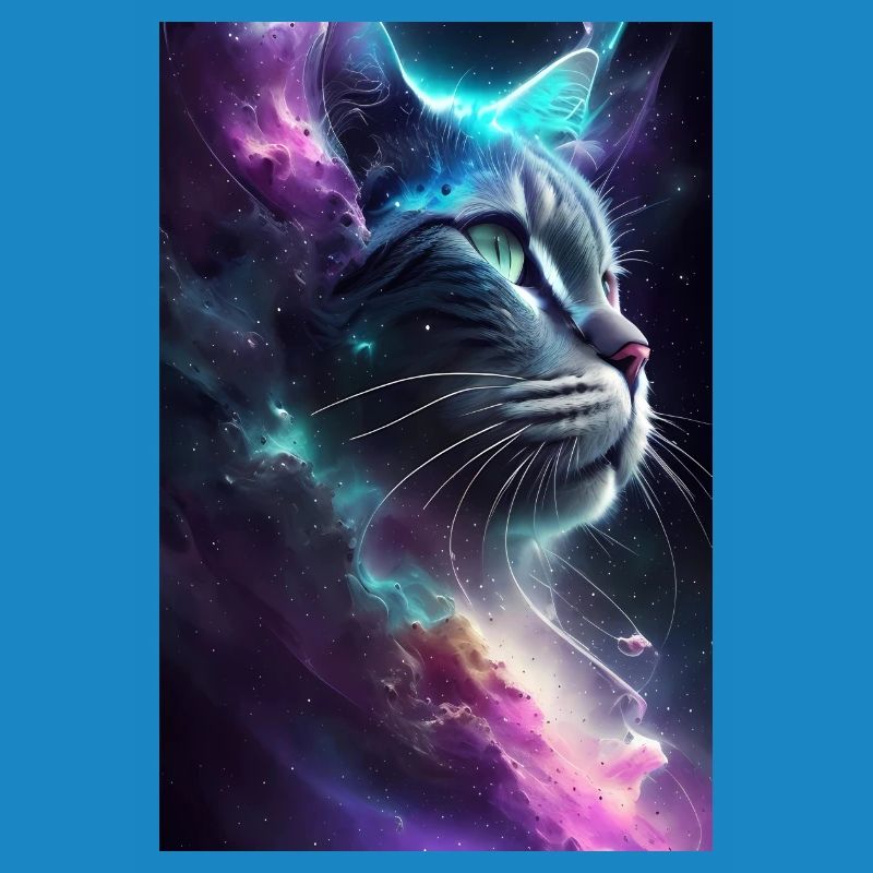 Chat dans l’espace