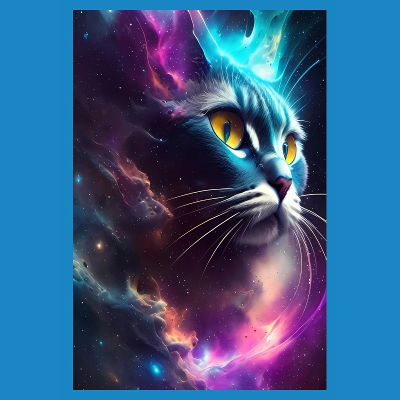Chat dans l’espace