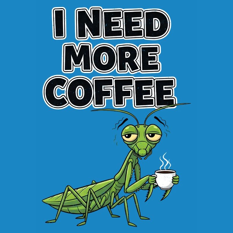 I need more coffee Mantis