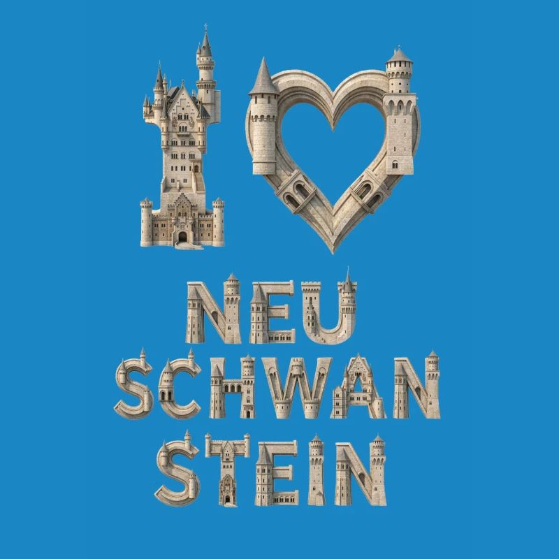 J’adore Neuschwanstein – Architecture de château
