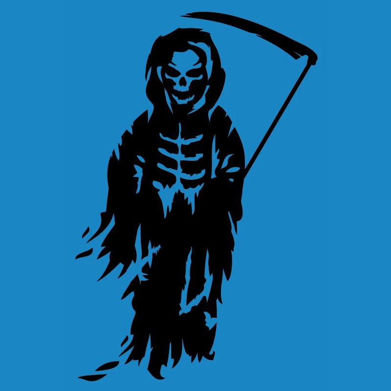 Ein Sensenmann -Der Tod mit einer Sense