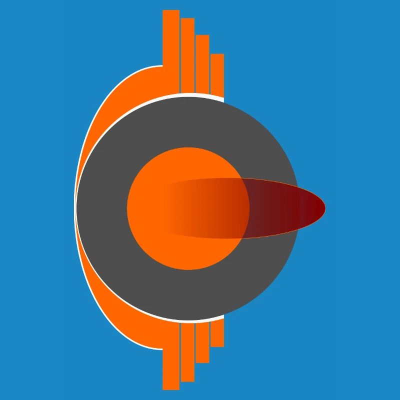 Logo abstrait de l’œil de Phoenix