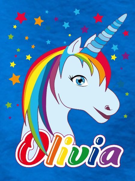 Einhorn Olivia Regenbogen 