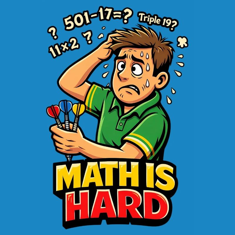 Les maths, c’est des fléchettes difficiles