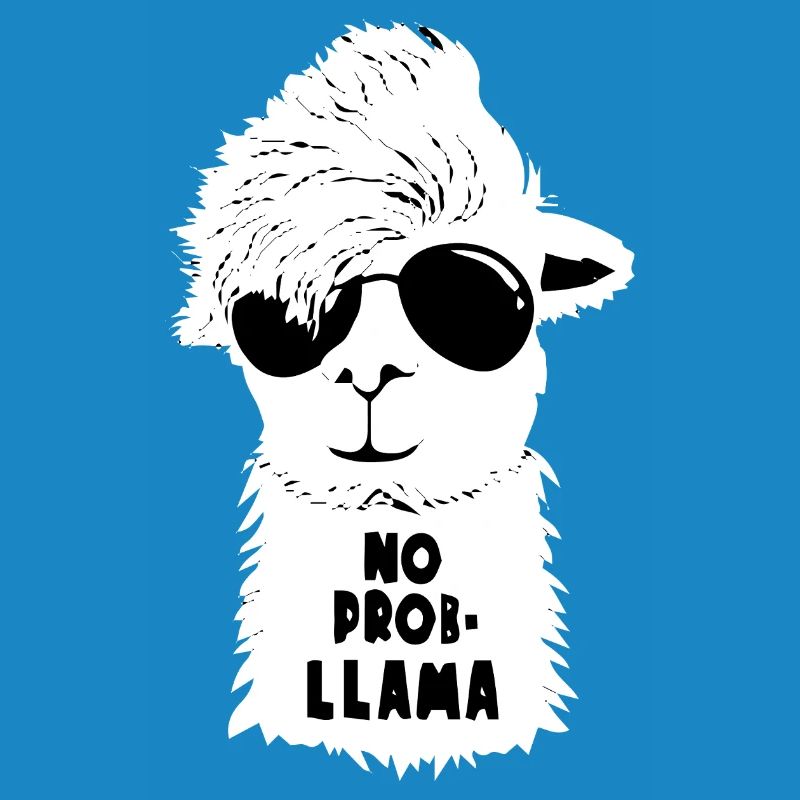 Llama Problem-Free Glasses