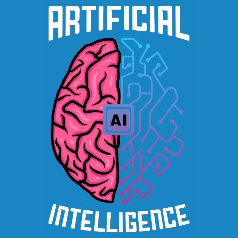 Artificial Intelligence Brain Tech Design