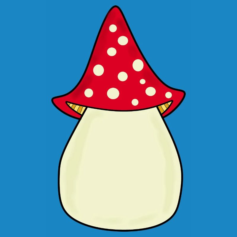 Mushroom Toadstool Pattern Personalizable Gift