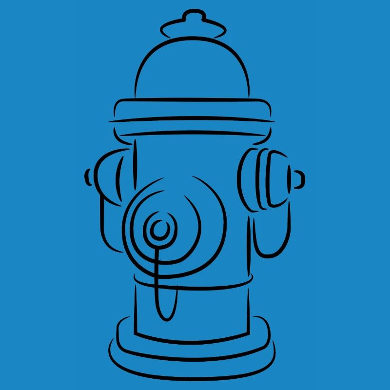 Sketch fire hydrant