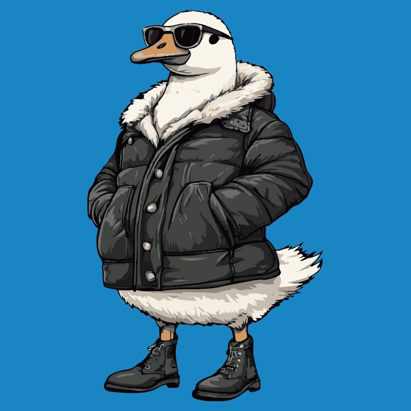 Goose Cool Winter