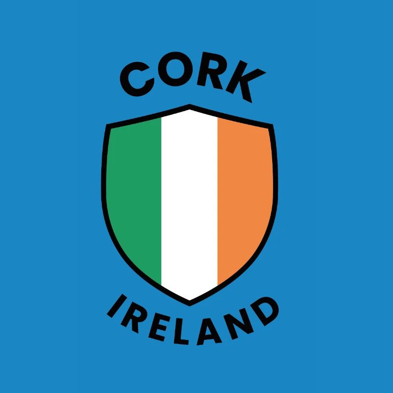 Tricolore du Bouclier d’Irlande de Cork
