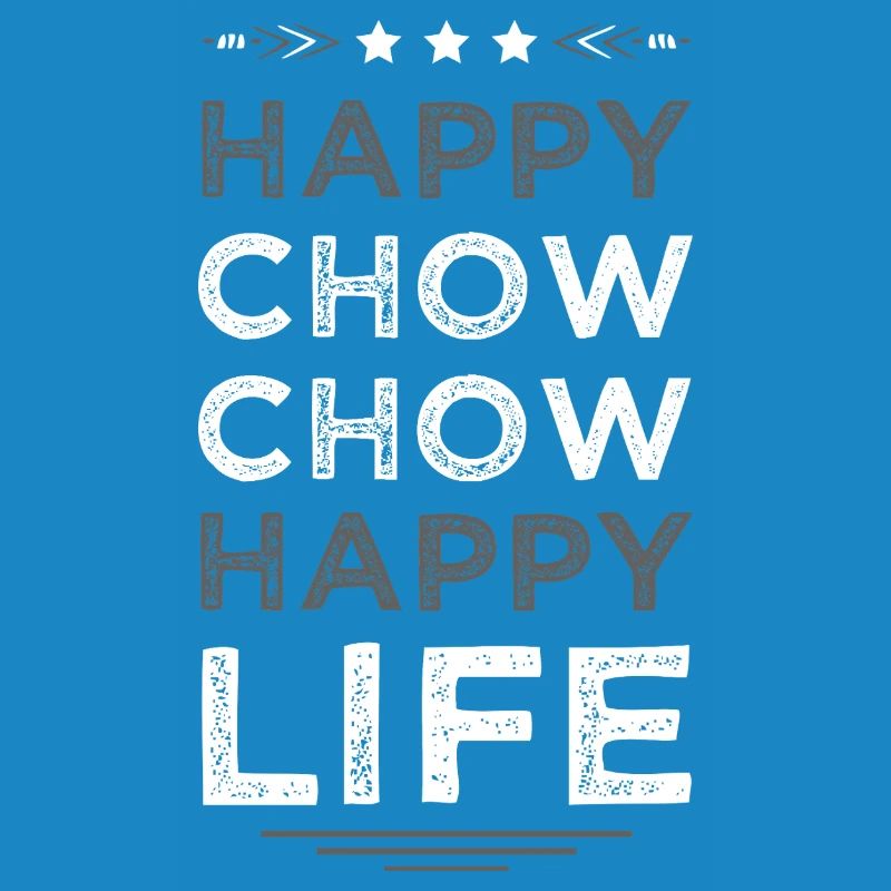 Vie heureuse de Chow Chow