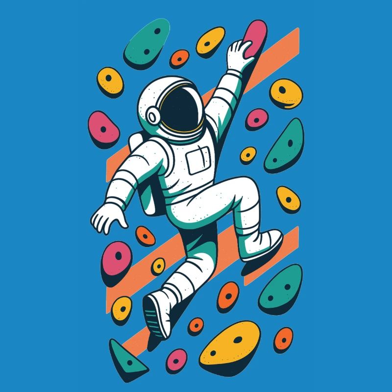 Bouldering Astronaut Hovering Easy Climbing Gesche