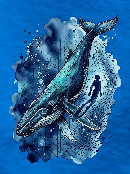 Deep Blue Odyssey Humpback Whale