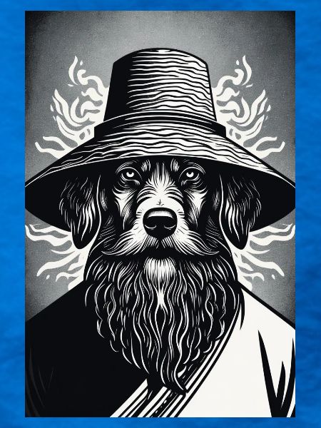 Der wachsame Hund