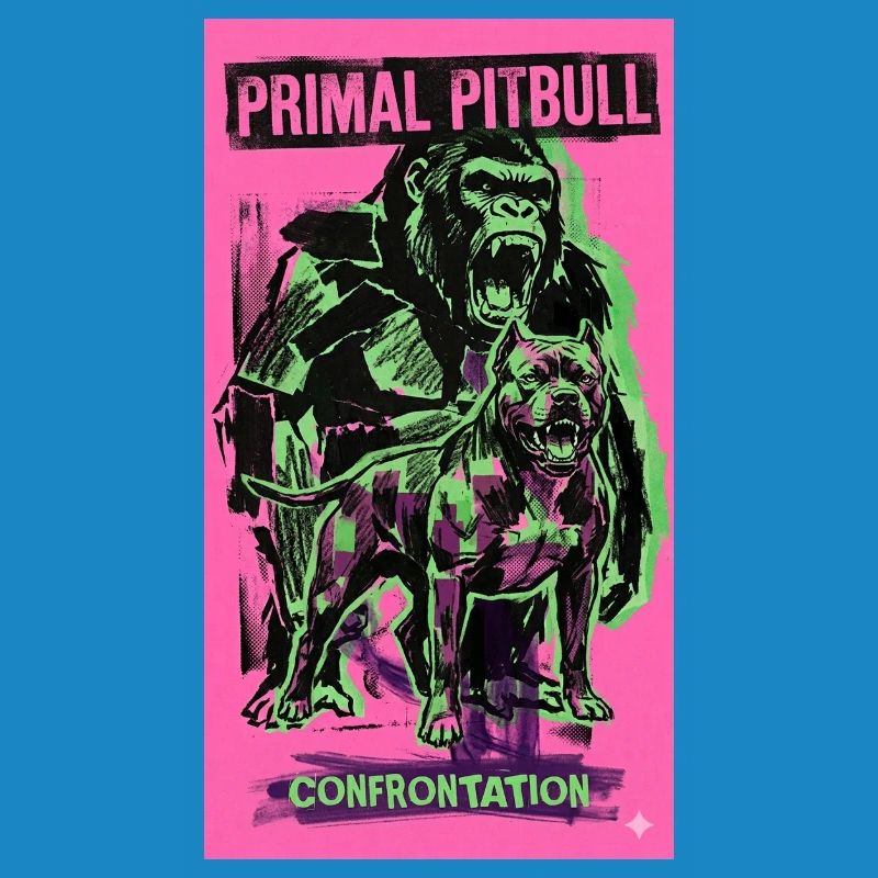 Primal Pitbull Konfrontation