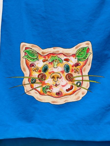 Chat à pizza