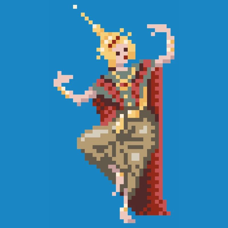 8bit thai dancer