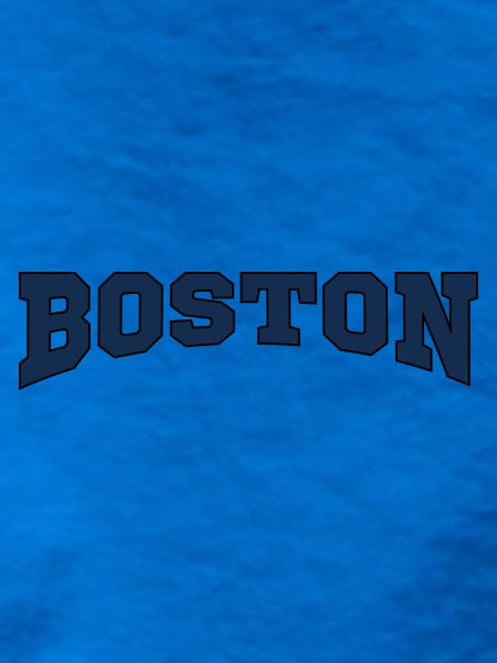 Boston Blockschrift Logo
