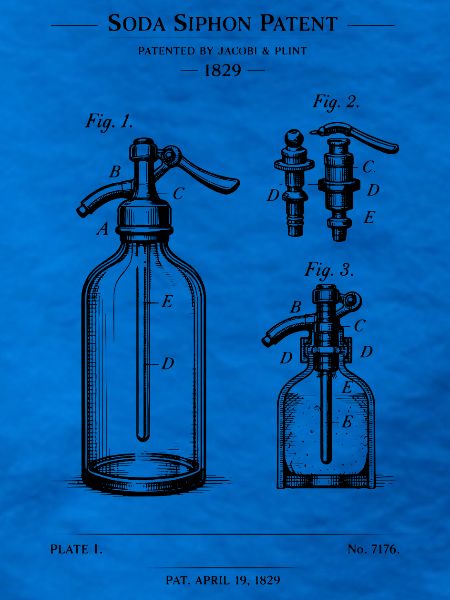 Design des Soda-Siphone-Bauplans