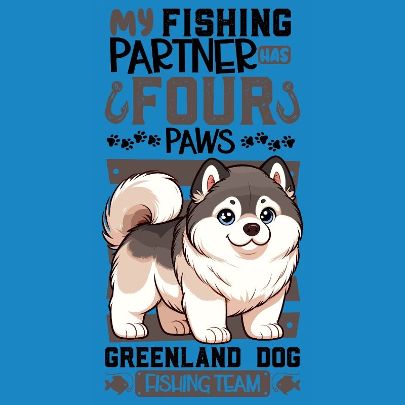 Pêche et lévrier