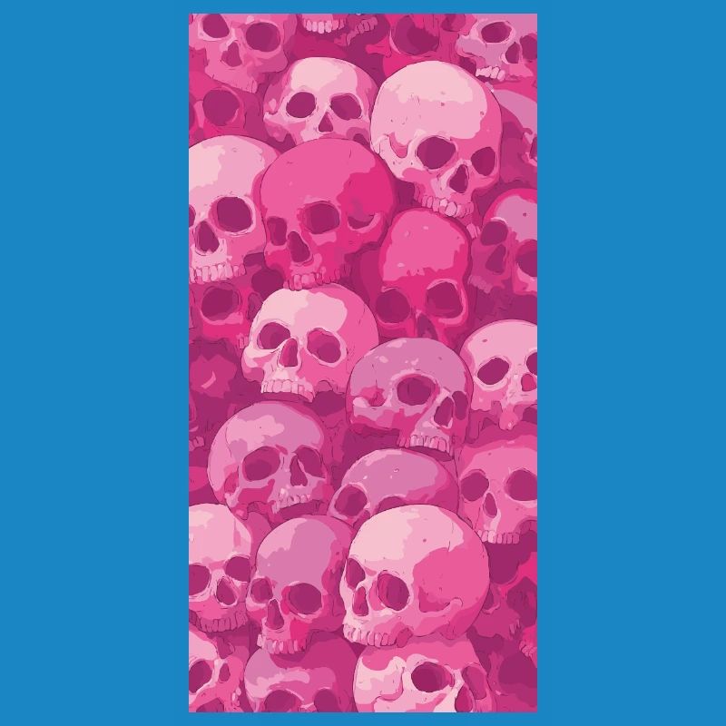 Pink Skull Pattern