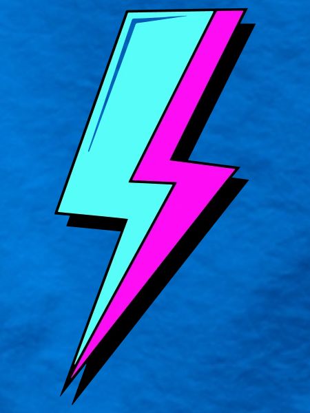 Psychedelische Neon-Beleuchtung