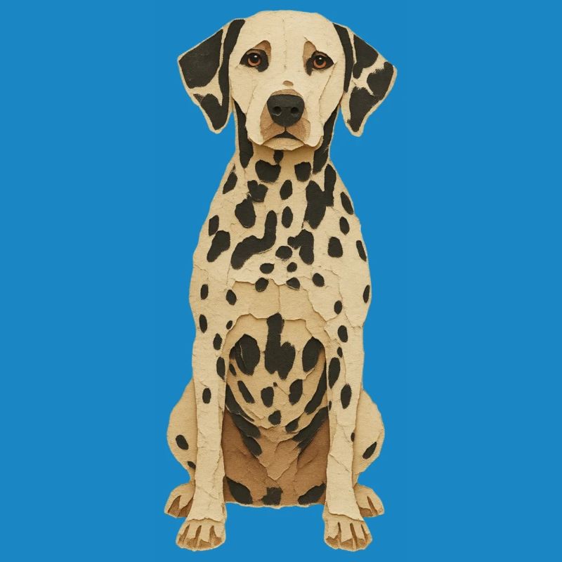 Dalmatian Patch Art Tee
