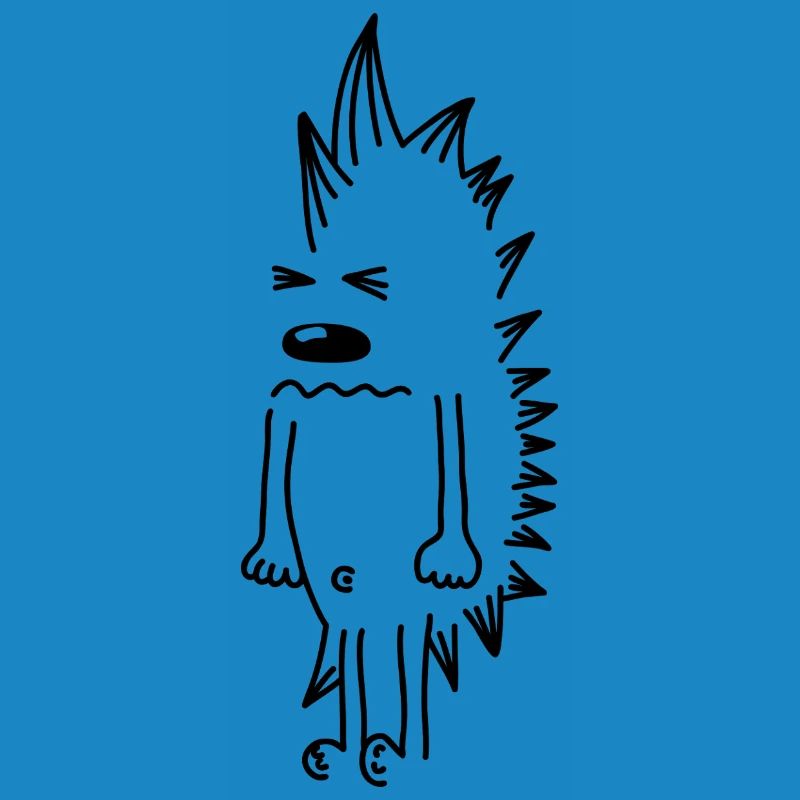 Grumpy Hedgehog – Kawaii Stinger Comic