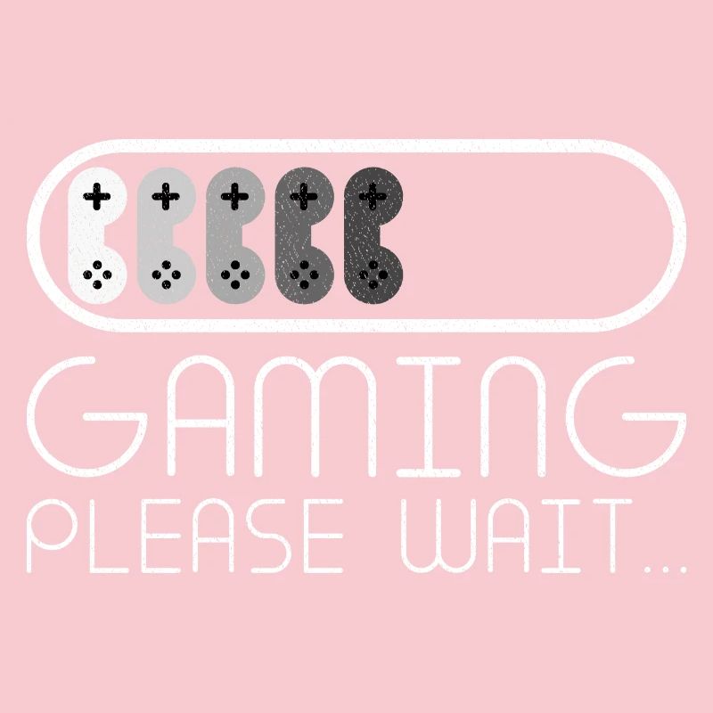 GAMING Please Wait Funny Gamer Loading Recovered