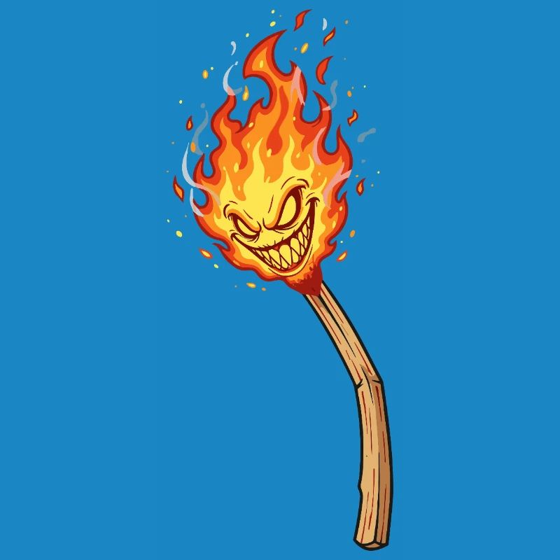 Lodernder Flammenkobold