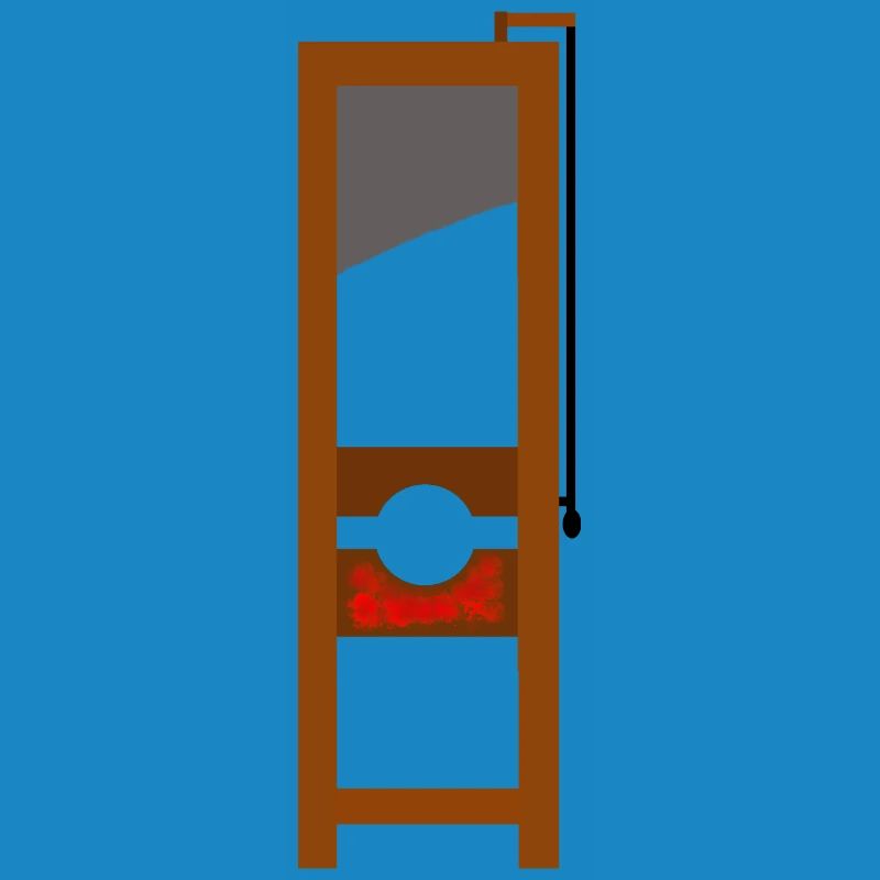 Guillotine Drop Axe Scaffold Execution Horror