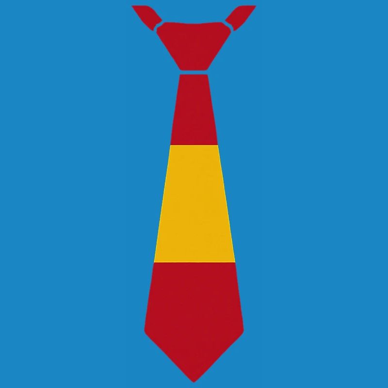 Conception de cravate de drapeau allemand