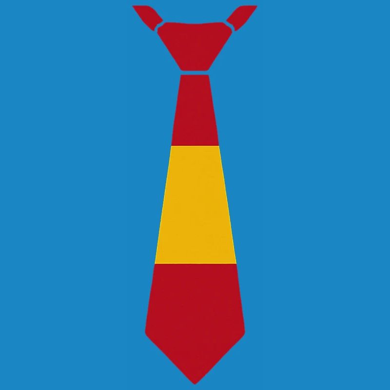 Conception de cravate de drapeau allemand