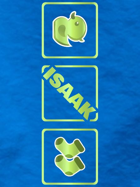 Isaak als Kind