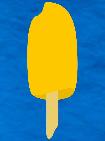 Mango Eis am Stiel