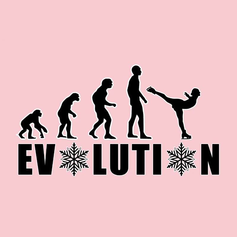 EVOLUTION EISKUNSTLAUF WINTER SCHNEE