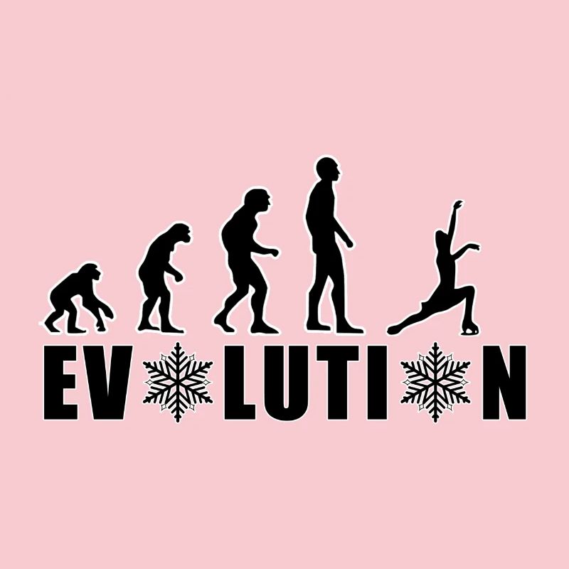 EVOLUTION EISKUNSTLAUF WINTER SCHNEE
