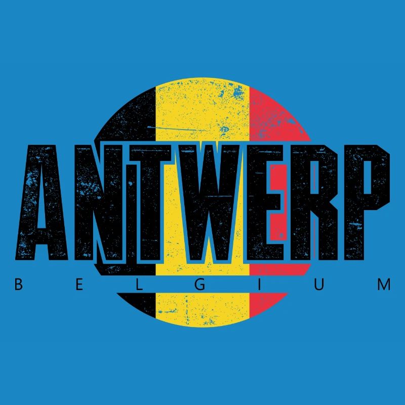 We Emblem Split Yellow Red