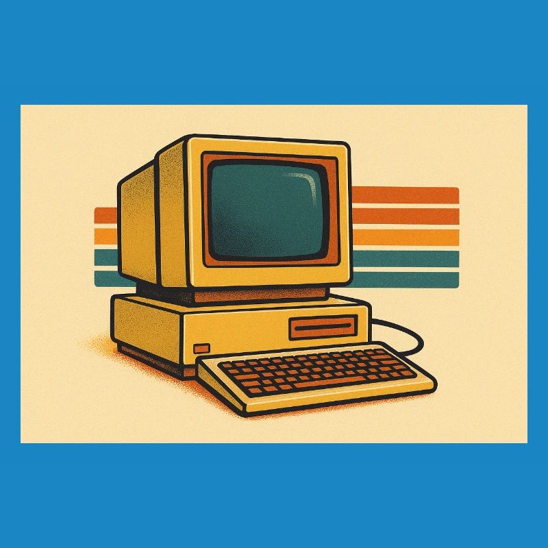 Retro Computer 80er