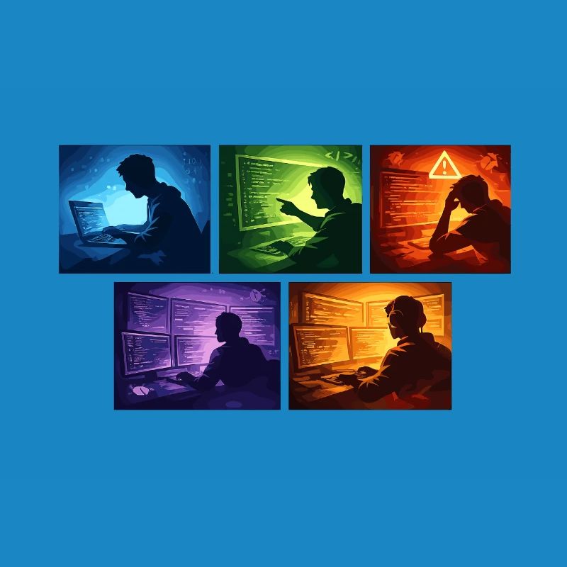 Ombre de code multi-écran